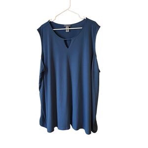 Catherine’s Key Hole Sleeveless Top  4X
